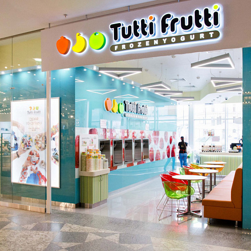 Tutti Frutti, сеть десертных кафе - освещение рис.1